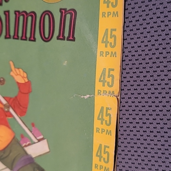 Simple Simon 1, 2, Button My Shoe The Cat And The Fiddle 45 RPM Vinyl Record - Picture 5 of 6